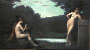 Jean-Jacques Henner Nus feminins oil painting reproduction